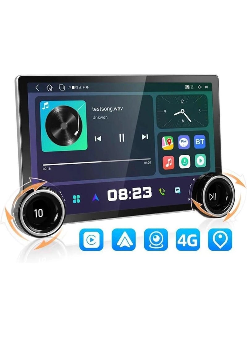 iWagon 2K Car Android System Touch Screen Universal All Cars | | Car Stereo |2GB+32GB|10.5 Inch|4 Core|Wireless Carplay Adapter & Android Auto - Image 2
